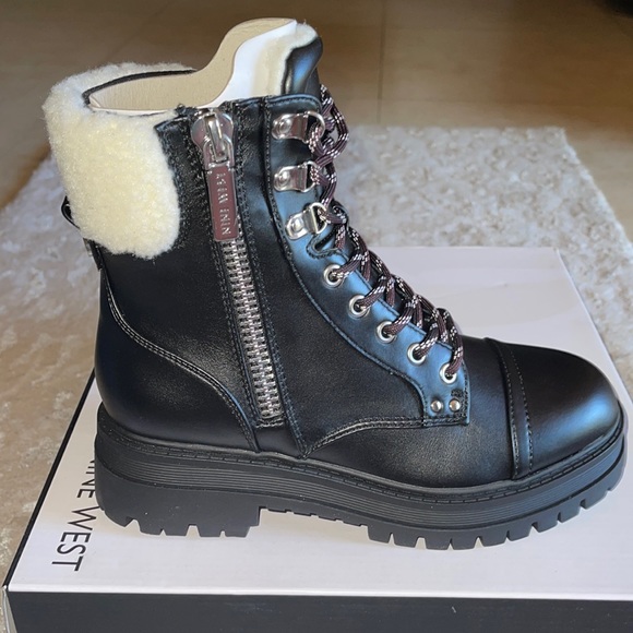 Nine West Combat Boots - Picture 1 of 5